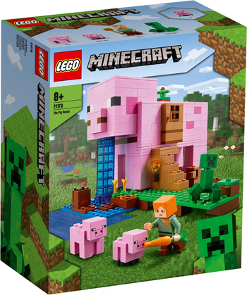Lego 21170 Minecraft dom w kształcie świni