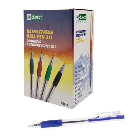 LV DŁUGOPIS 311 NIEBIESKI LV2164 009579 50SZT