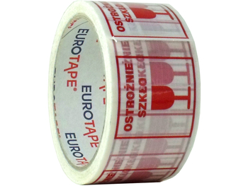 TAŚMA PAKOWA OSTROŻNIE SZKŁO TPY31S/SZ