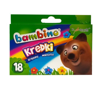 KREDKI ŚWIECOWE BAMBINO 18KOL 0201