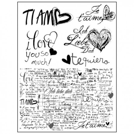 STEMPEL KAUCZUKOWY TI AMO LOVE 511-995
