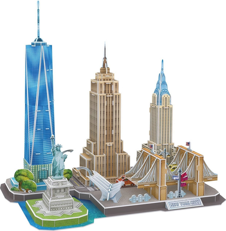 Puzzle 3D New York Skyline 123el 00142 REVELL