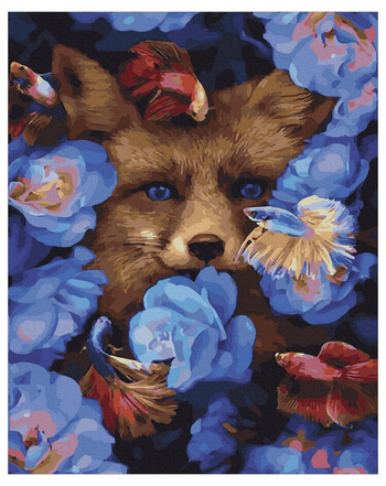 TWOJE HOBBY LIS W KWIATACH GX41097