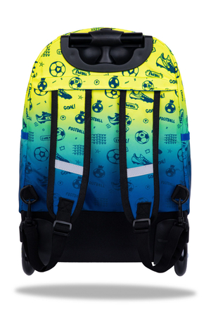 coolpack jack plecak młodzieżowy na kółkach football 2t f107339
