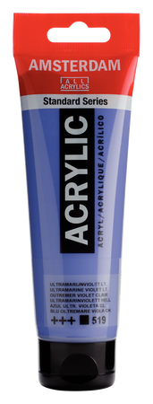 FARBA AKRYL.AMSTERDAM 519 ULTR.VIOLET.LT. 120ML