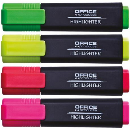 ZAKREŚLACZ OFFICE 4SZT W ETUI 17055214-99