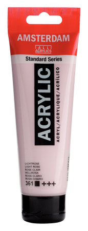 FARBA AKRYL.AMSTERDAM 361 LIGHT ROSE 120ML