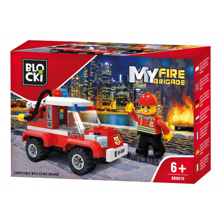 KLOCKI BLOCKI MyFire WÓZ GAŚNICZY KB0819