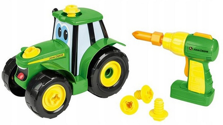 TOMY John Deere Zbuduj traktor Johnny 46655
