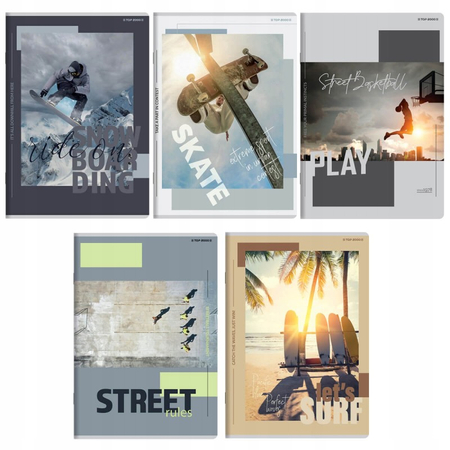 TOP ZESZYT POSTER A5 60K 70G KRATKA 400181871