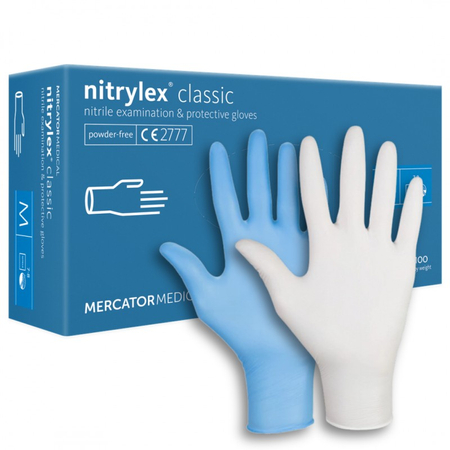 MR RĘKAWICE NITRYL BLUE S456 M 100SZT