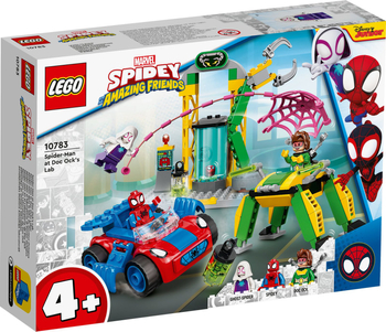 LEGO 10783 SUPER HEROES MARVEL Spider-Man w laboratorium Doca Ocka