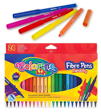 COLORINO KIDS FLAMASTRY 24KOL 14625PTR