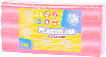 ASTRA PLASTELINA 1KG RÓŻ