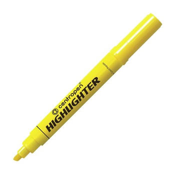 CENTROPEN ZAKREŚLACZ FLUO HIGHLIGHTER 8552 ŻÓŁTY 633205