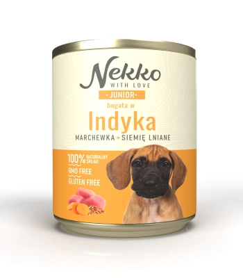 NEKKO 800G JUNIOR INDYK/MARCH/SIEMIĘ