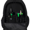 MAJ24 PLECAK SZKOLNY STRIGHT BP-73 BLACK VINTAGE 674709