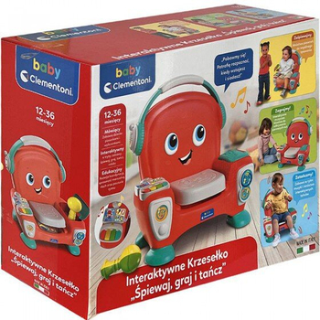 Clementoni Interaktywne krzesełko muzyczne 50723