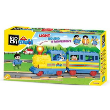 KLOCKI BLOCKI MUBI HAPPY TRAIN 36 EL. MU3004