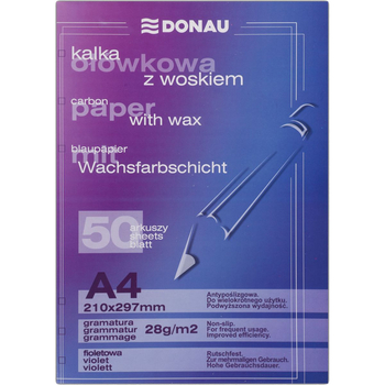 DONAU KALKA OŁÓWKOWA 50ARK FIOLET KAL0021