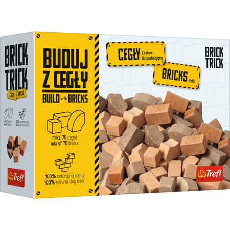 BRICK TRICK REFIL CEGŁY ZAMKOWE MOZAIKA 70SZT