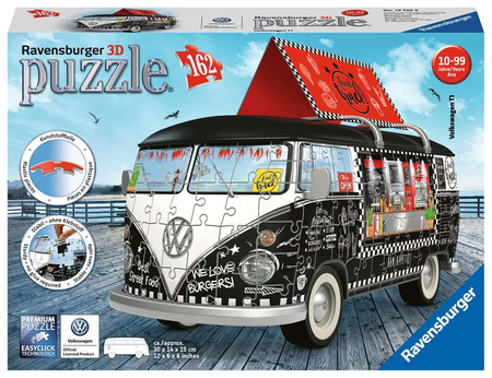 PUZZLE RAV 3D 162EL VW BUS T1 FOOD TRUCK