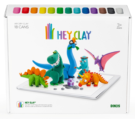 HEY CLAY MASA PLASTYCZNA DINOZAURY HCL SE006