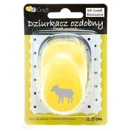 DZIURKACZ OZDOBNY DO PAPIERU I PIANKI 2,5CM JCDZ-110