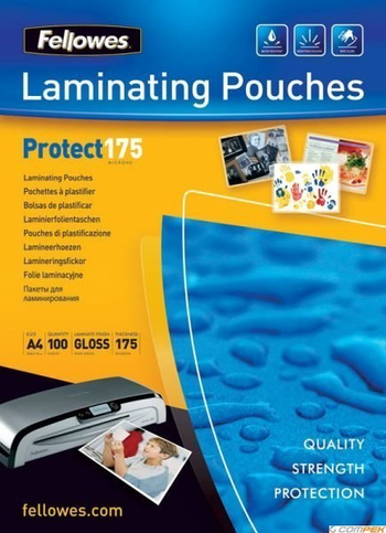 *FELLOWES FOLIA DO LAMINOWANIA A4 175MIC 100SZT 53087