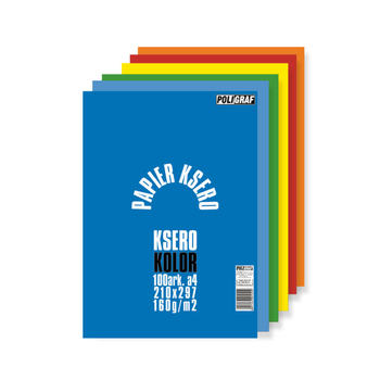 PAP.KSERO A4 160G KOL. A'100 MIX