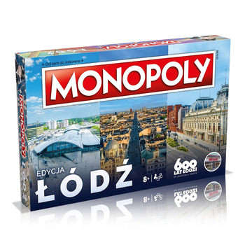 MONOPOLY ŁÓDŹ +  PUZZLE 1000el