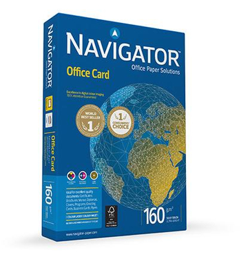 PAPIER NAVIGATOR 160 G BIAŁY 250 ARK