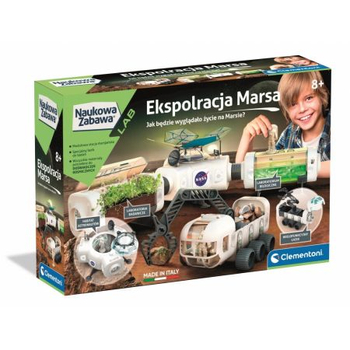 Clementoni Naukowa zabawa. Eksploracja Marsa 50734