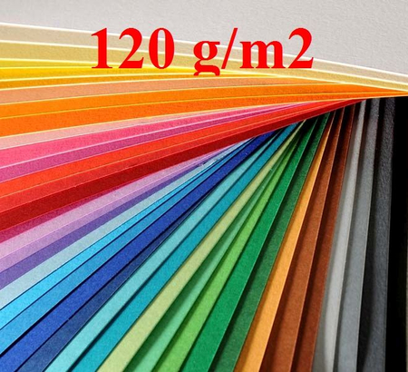***LENIAR PAPIER KOLOROWY 134 BRĄZ CIEM.120G/M2 90957