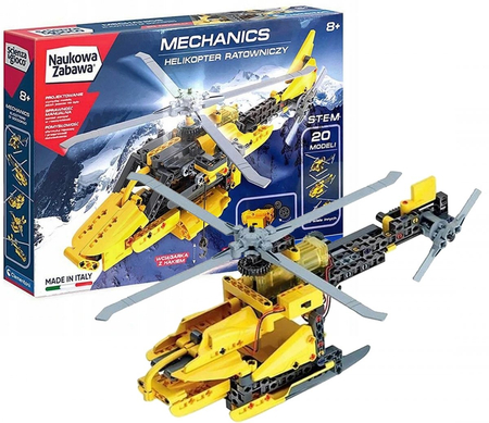 CLEMENTONI LABORATORIUM MECHANIKI HELIKOPTER RATOWNICZY 50687