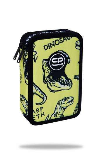 coolpack jumper 2 piórnik podwójny wyposażeniem dino adventure f066705