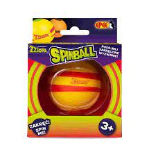 EP Spinball - Zakręcona zabawa, żółta z czerwonym. Wir 092639