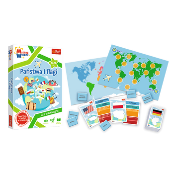 TREFL PAŃSTWA I FLAGI MISTRZ WIEDZY