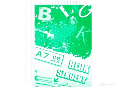 BLOK SZKOLNY A7 96 KRESKA