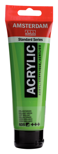 FARBA AKRYL.AMSTERDAM 605 BRILLANT GREEN 120ML