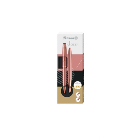 PELIKAN PIÓRO WIECZNE + DŁUGOPIS JAZZ NOBLE ELEGANCE ROSE ETUI 821872