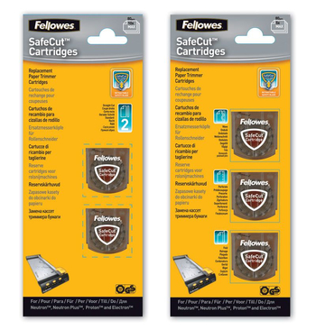 FELLOWES ZESTAW 2 NOŻY PROSTYCH DO TRYMERÓW 541140