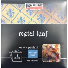 PENTART FOLIA MELANŻ1 14X14CM 5SZT V01 2487