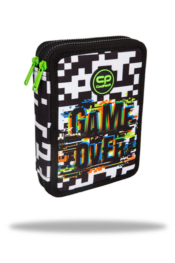 coolpack jumper xl piórnik podwójny z wyposażeniem game over f077679