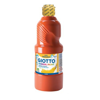 ***FARBA SZKOLNA GIOTTO CZERWONE 500ML 5353 08