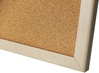 MEMOBE TABLICA KORKOWA RAMA DREWNIANA 70X50 MTC070050.00.01.10