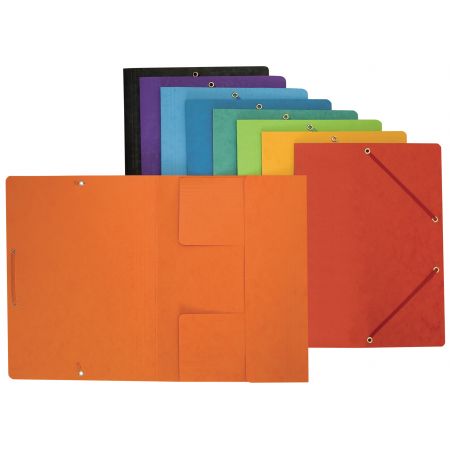 BANTEX TECZKA Z GUMKĄ A4 PRESZPAN POMARAŃCZOWA 400087826