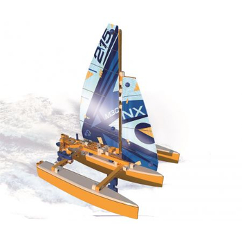 CLEMENTONI LABORATORIUM MECHANIKI. PŁYWAJĄCY TRIMARAN 50698