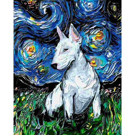 TWOJE HOBBY BULL TERRIER W GWIAŹDZISTĄ NOC GX34262