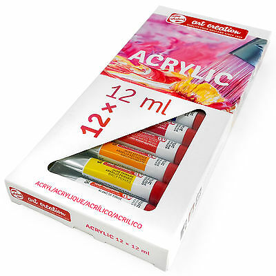 ZESTAW FARB AKRYLOWYCH ART CREATION 12x12ML 9021712M